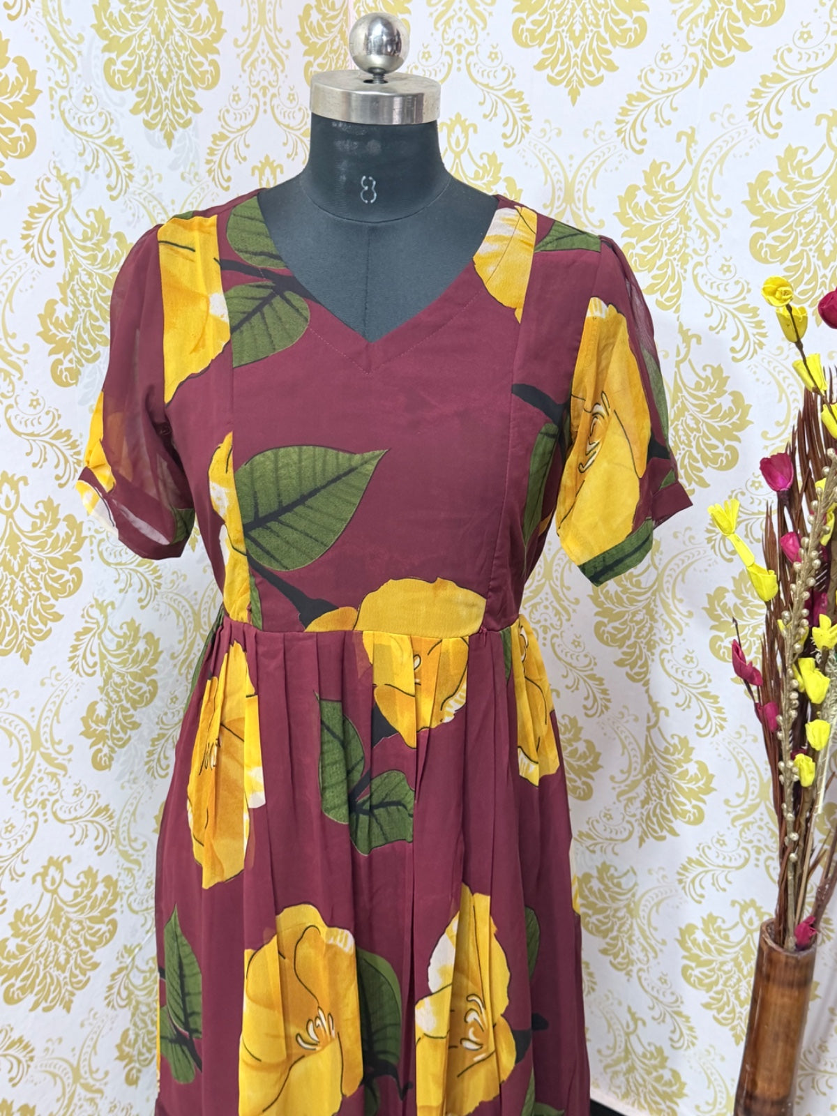 Georgette Feeding Frock GEF06