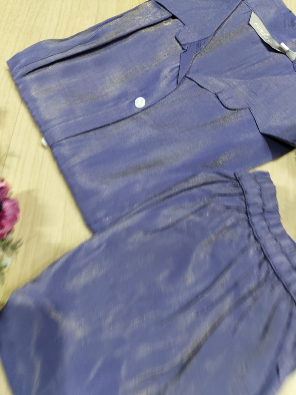 Shiny Silk Kurti with Pant - PSSK17