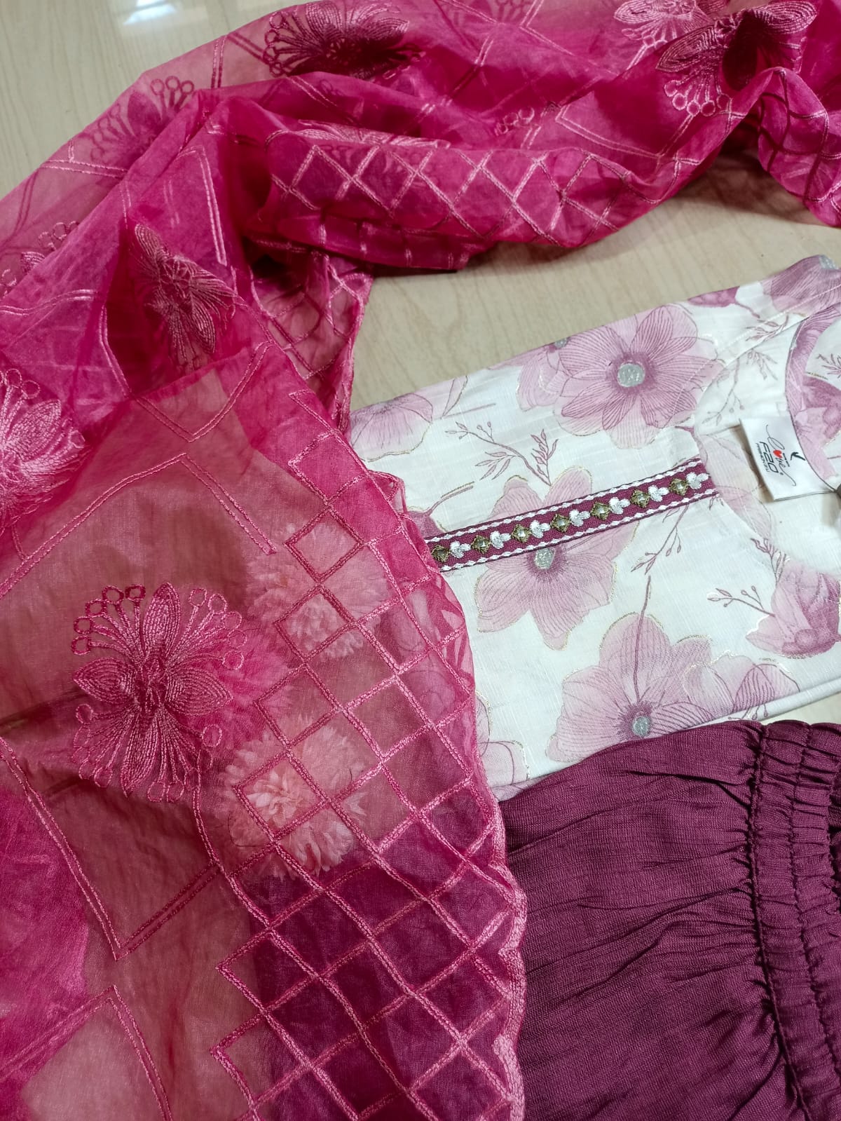 Premium Vatican Silk Kurti Set - VSK28