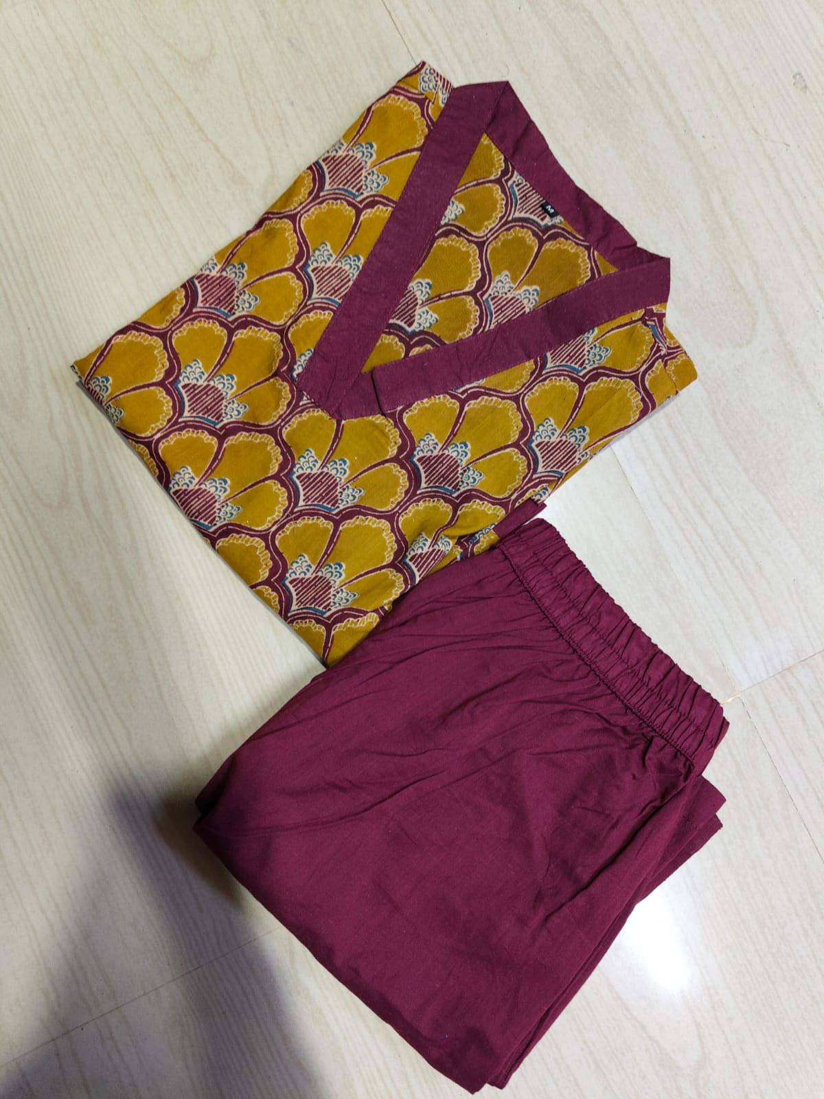 Cotton Co-ord Sets ( night suits ) NSC186