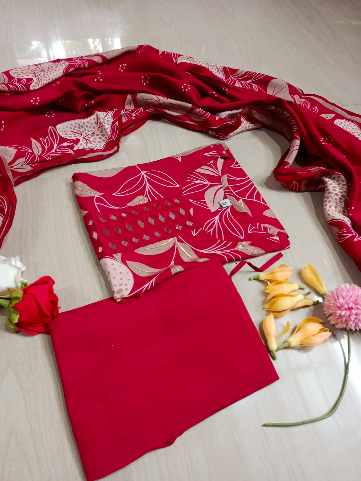 Premium Modal Chanderi Silk Kurti - CSK29