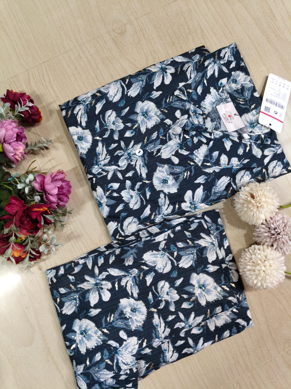 A Line Vertican Silk Kurti AVS16