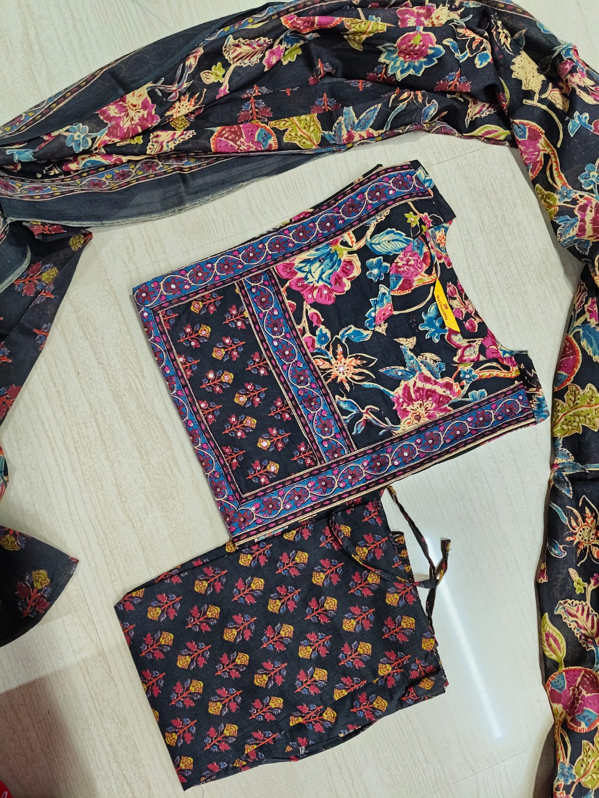 Budgeted Cotton 3 Piece Set - BC111