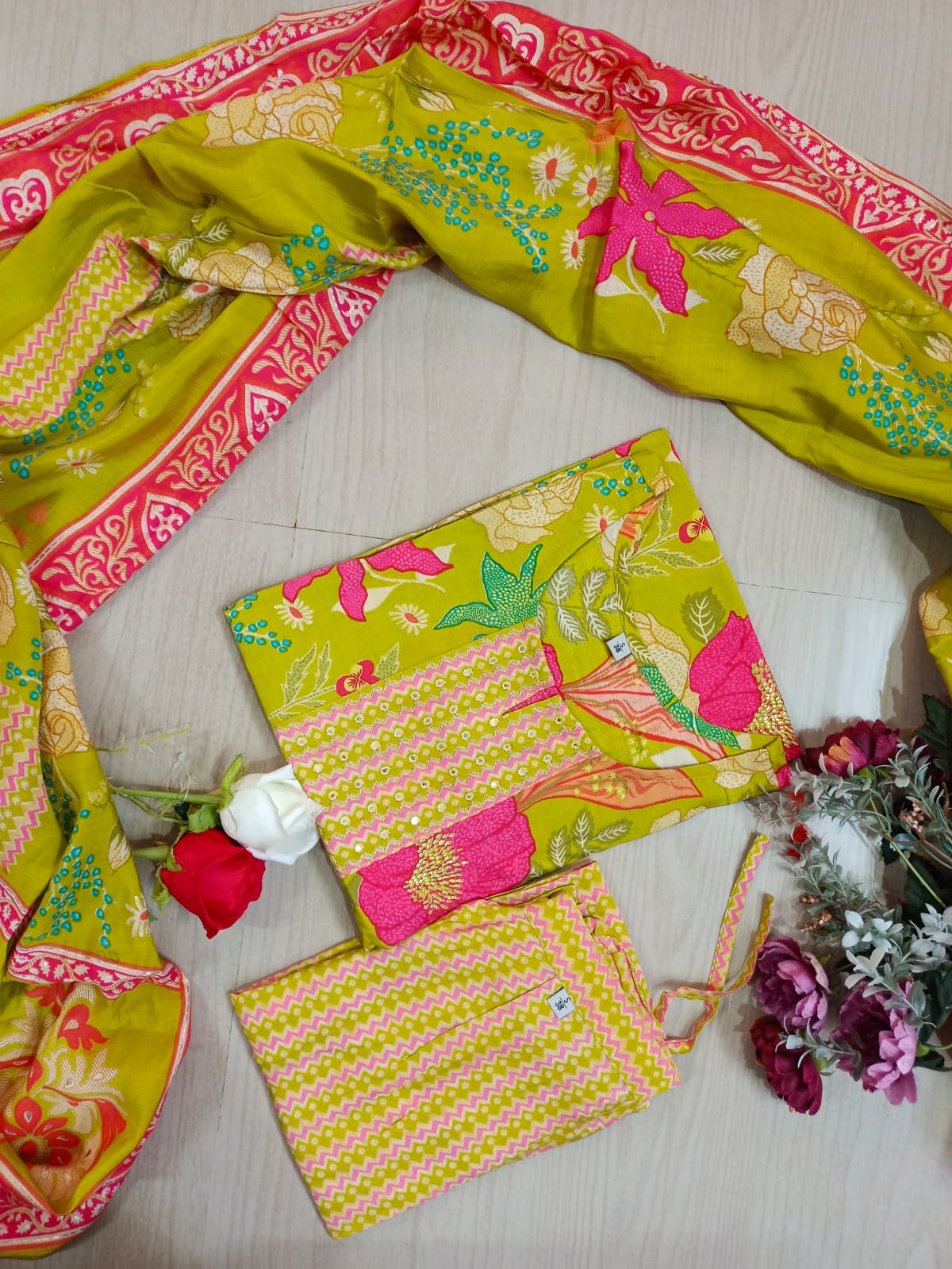 Premium Modal Chanderi Silk Kurti - CSK32