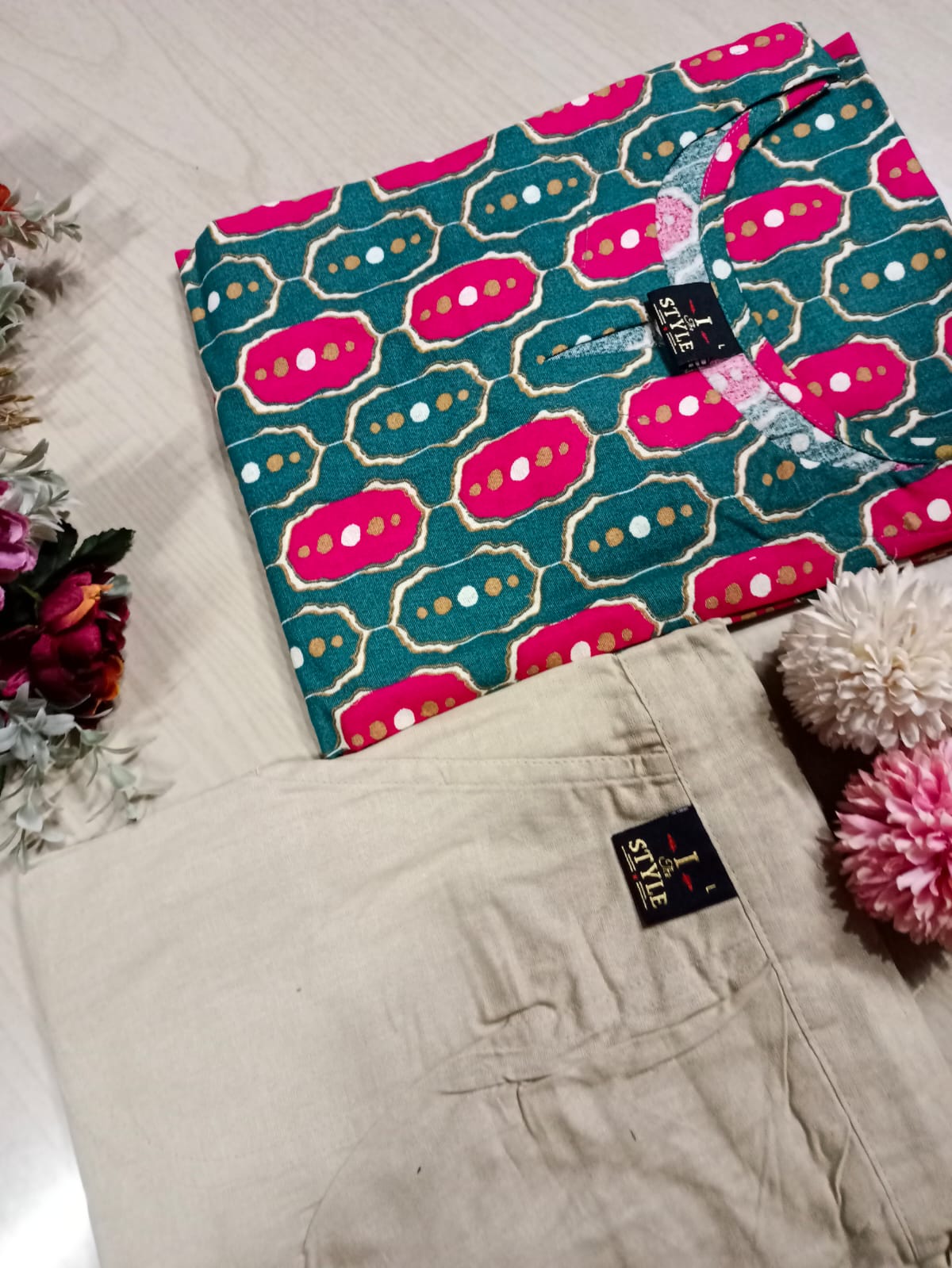 Cotton Kurti With Phant CKP05