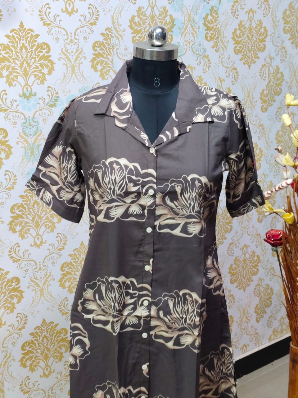 Cotton A Line Frock CFF142