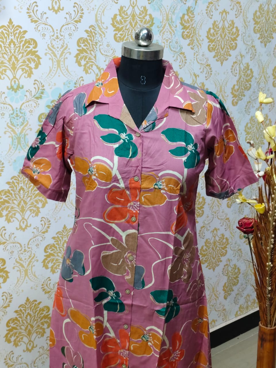 Cotton A Line Frock CFF143