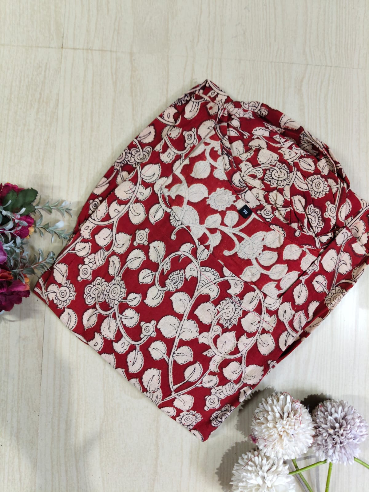 Kalamkari Anarkali Frock KAF14