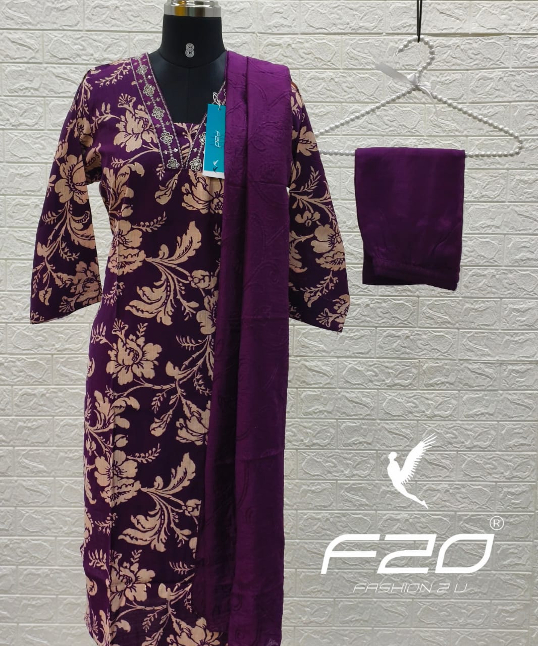Premium Shiny Vetican Silk Kurti - SVK15
