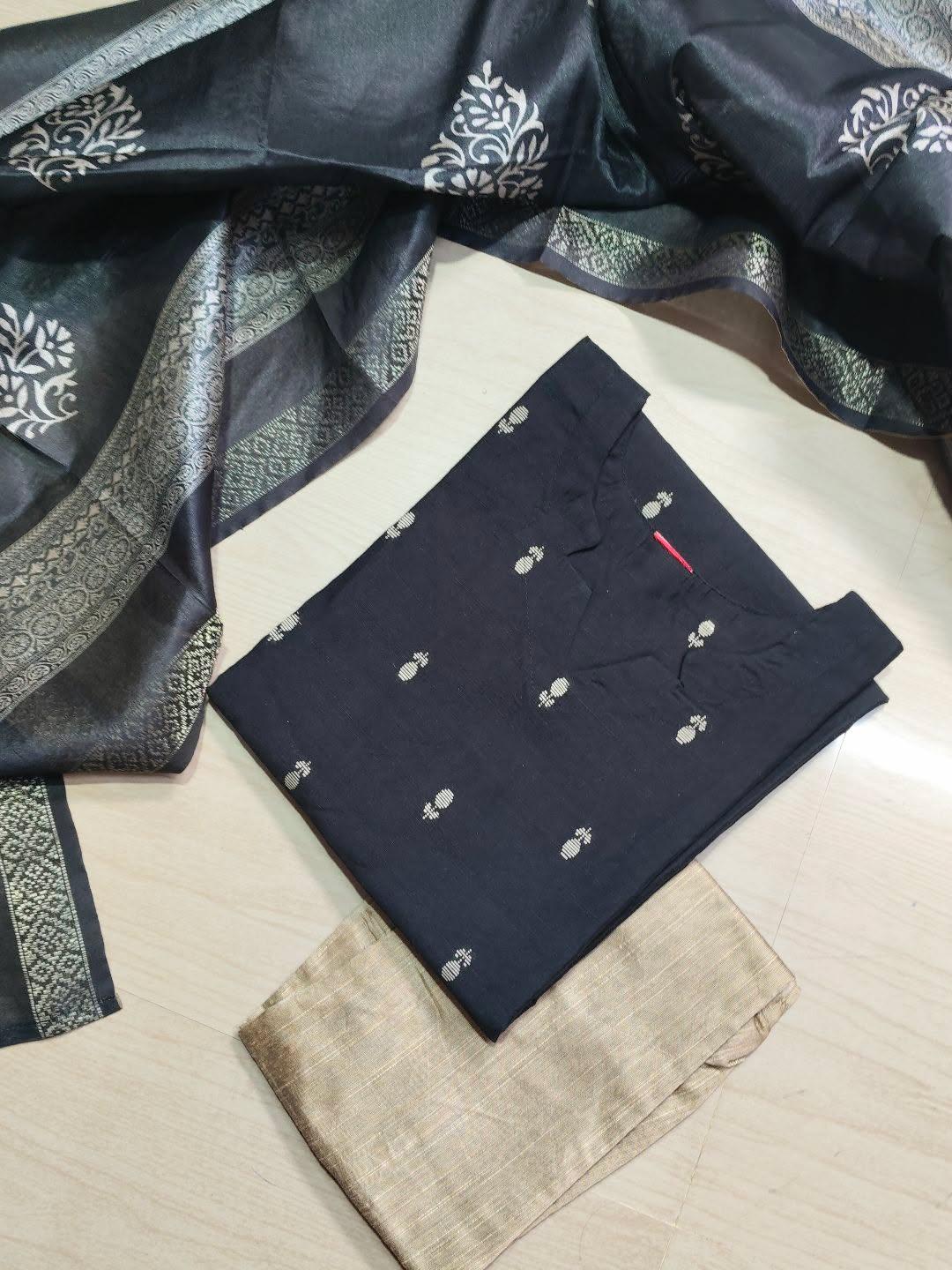 Raw Silk Kurti Set EW154