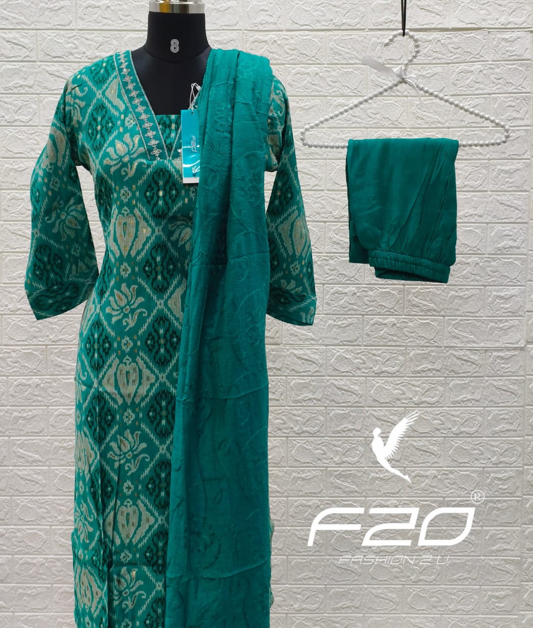 Premium Shiny Vetican Silk Kurti - SVK16