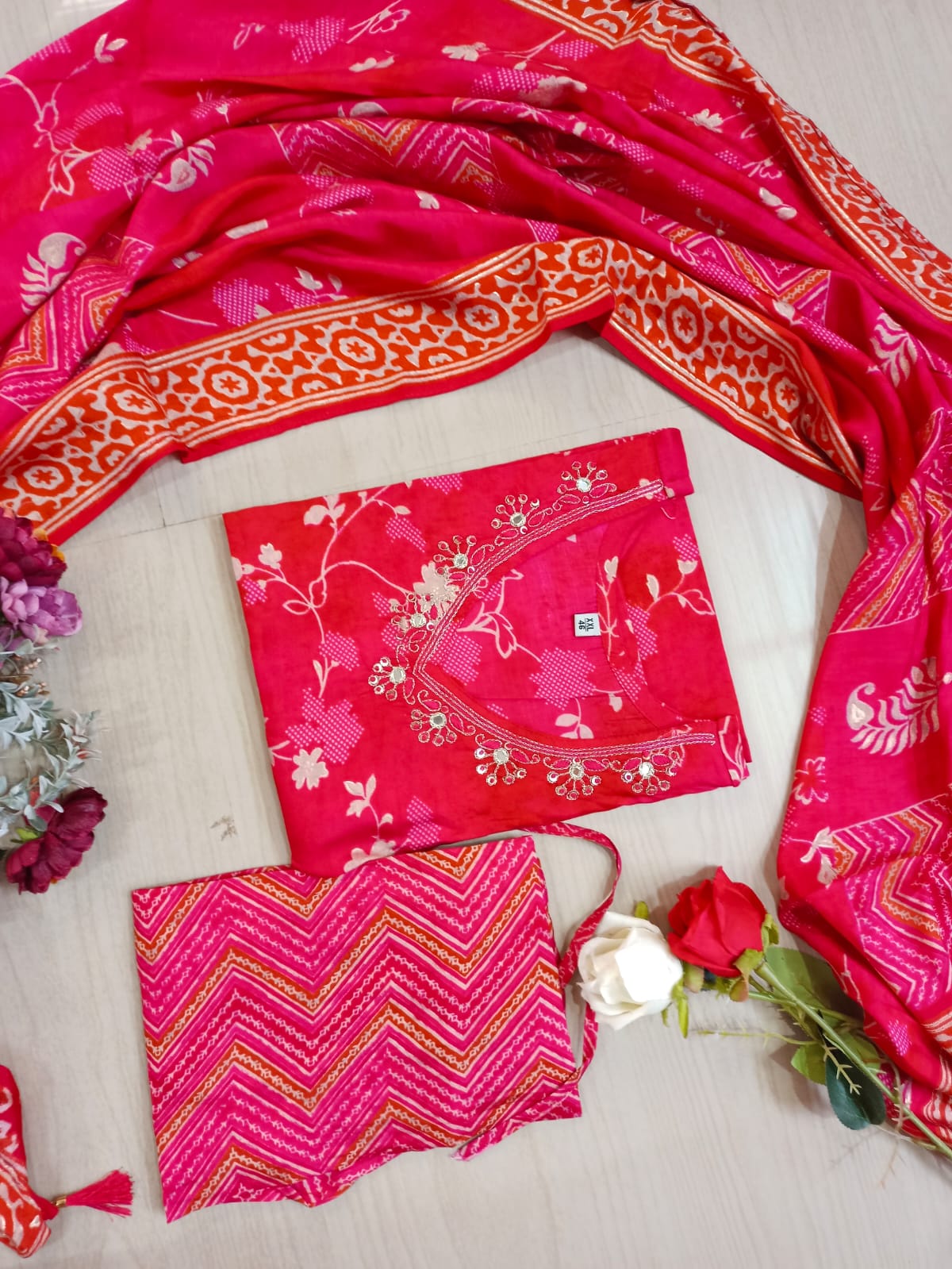 Premium Modal Chanderi Silk Kurti - CSK34