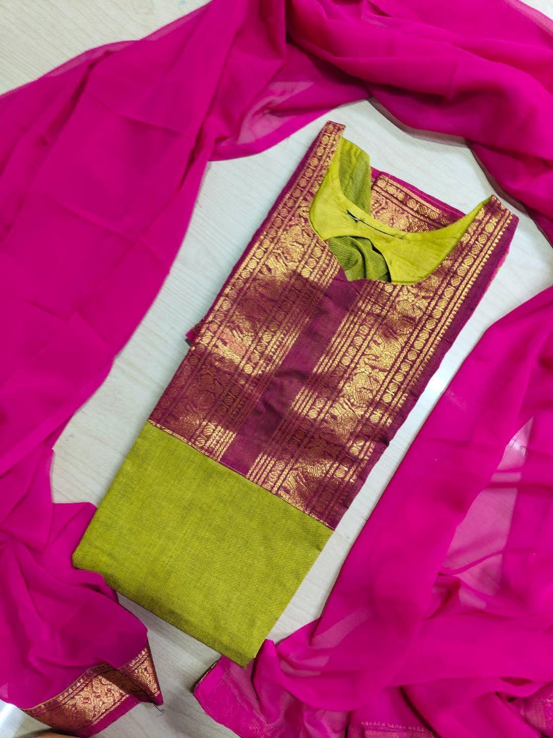 Cotton Kurti and Dupatta CK182