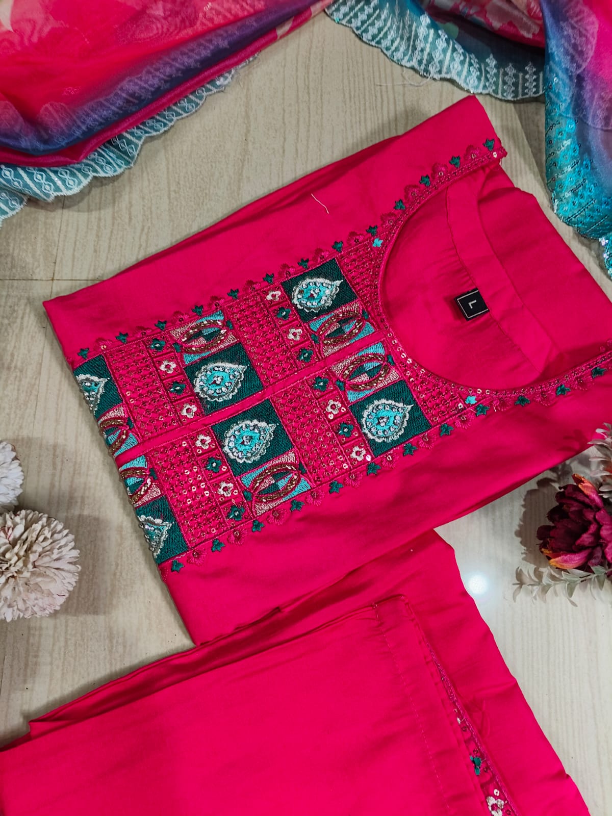 Visithra Silk Duppata Sets VDS18