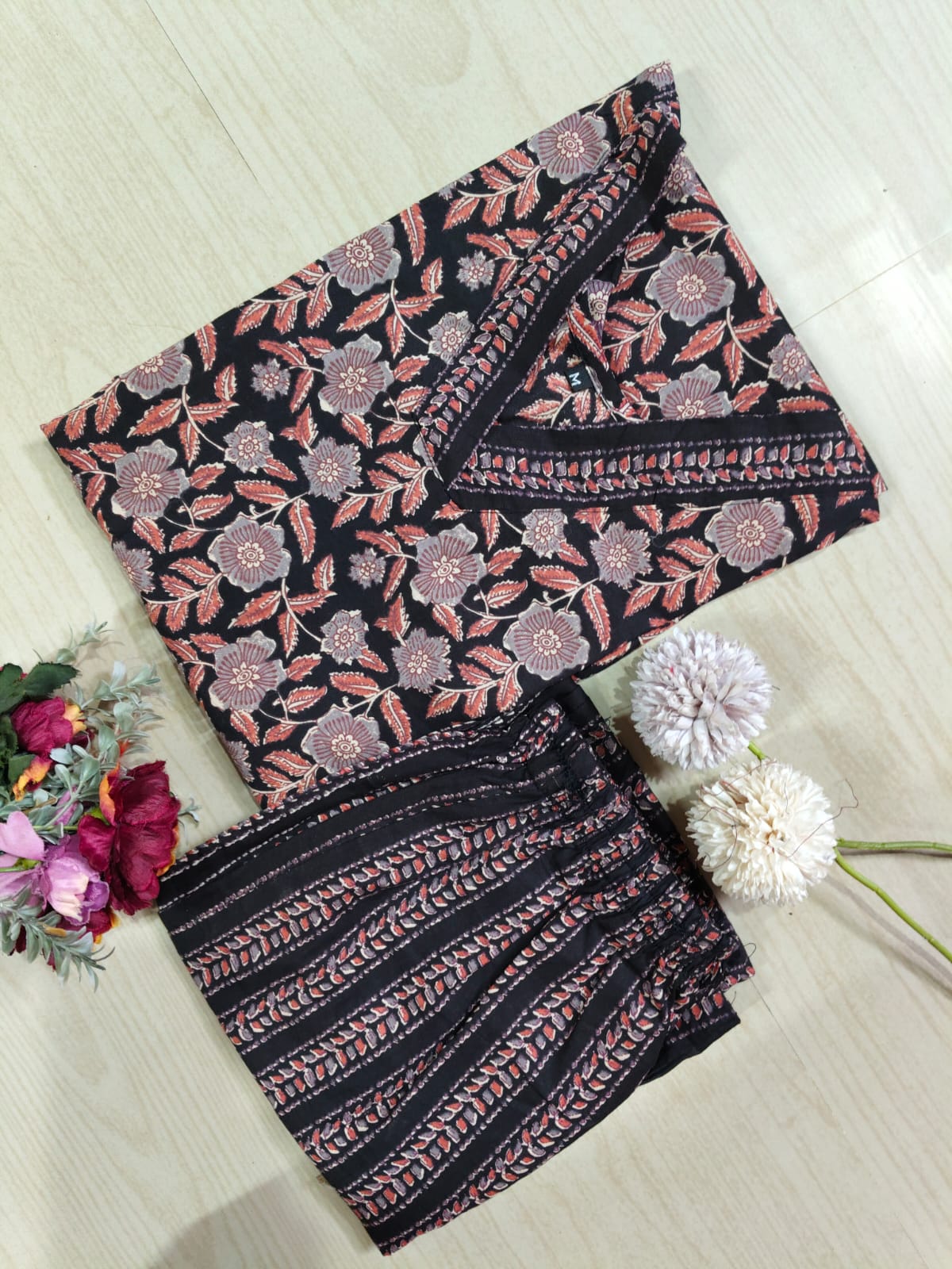 V neck Kurthi with Pant ALN19