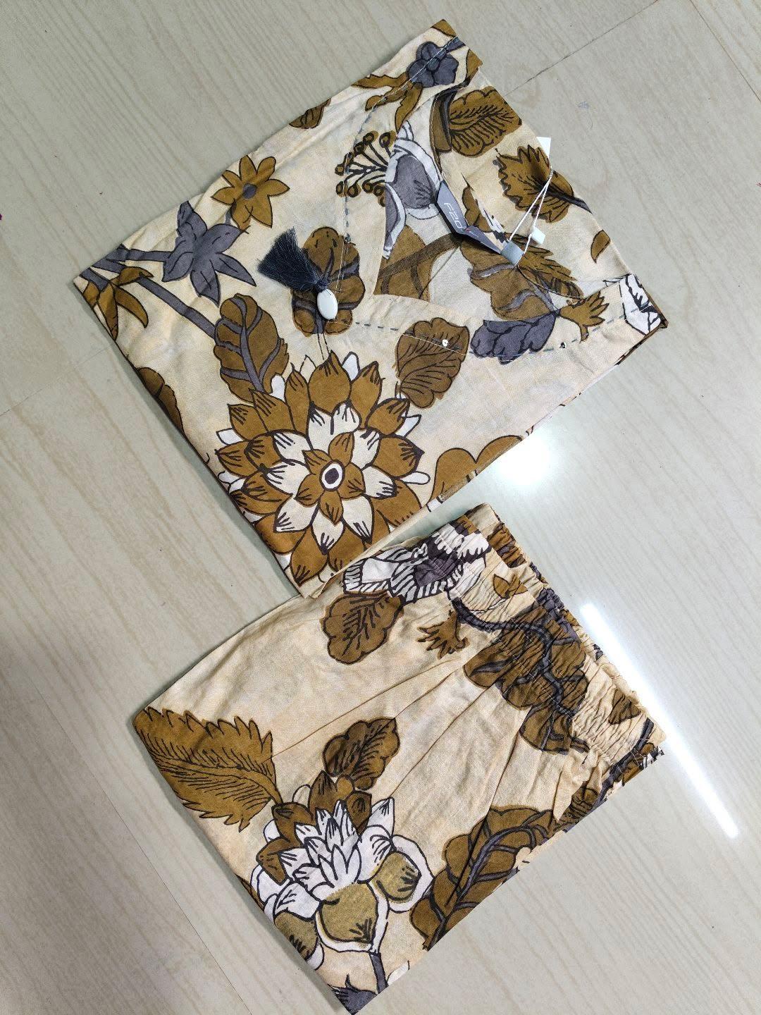 Premium Cotton Kurti With Phant CKP19