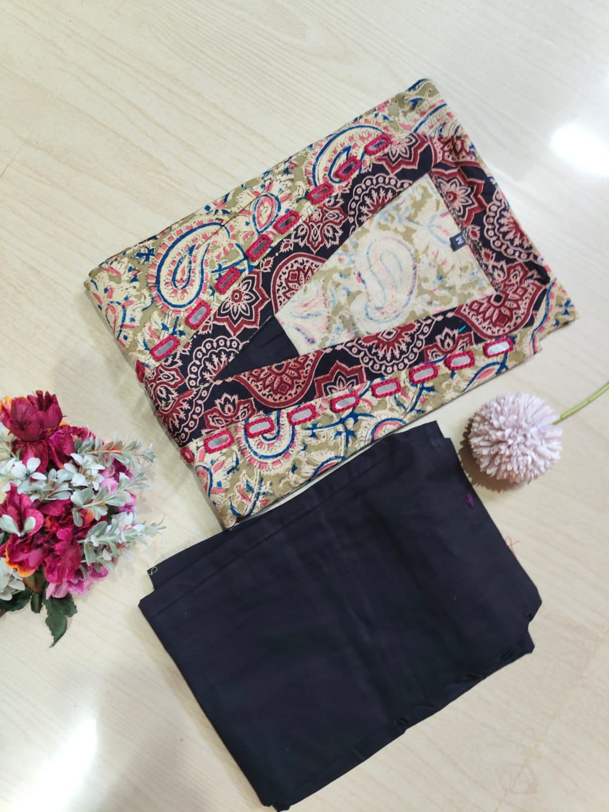 Kalamkari Kurti with Palazzo Pant KKP02