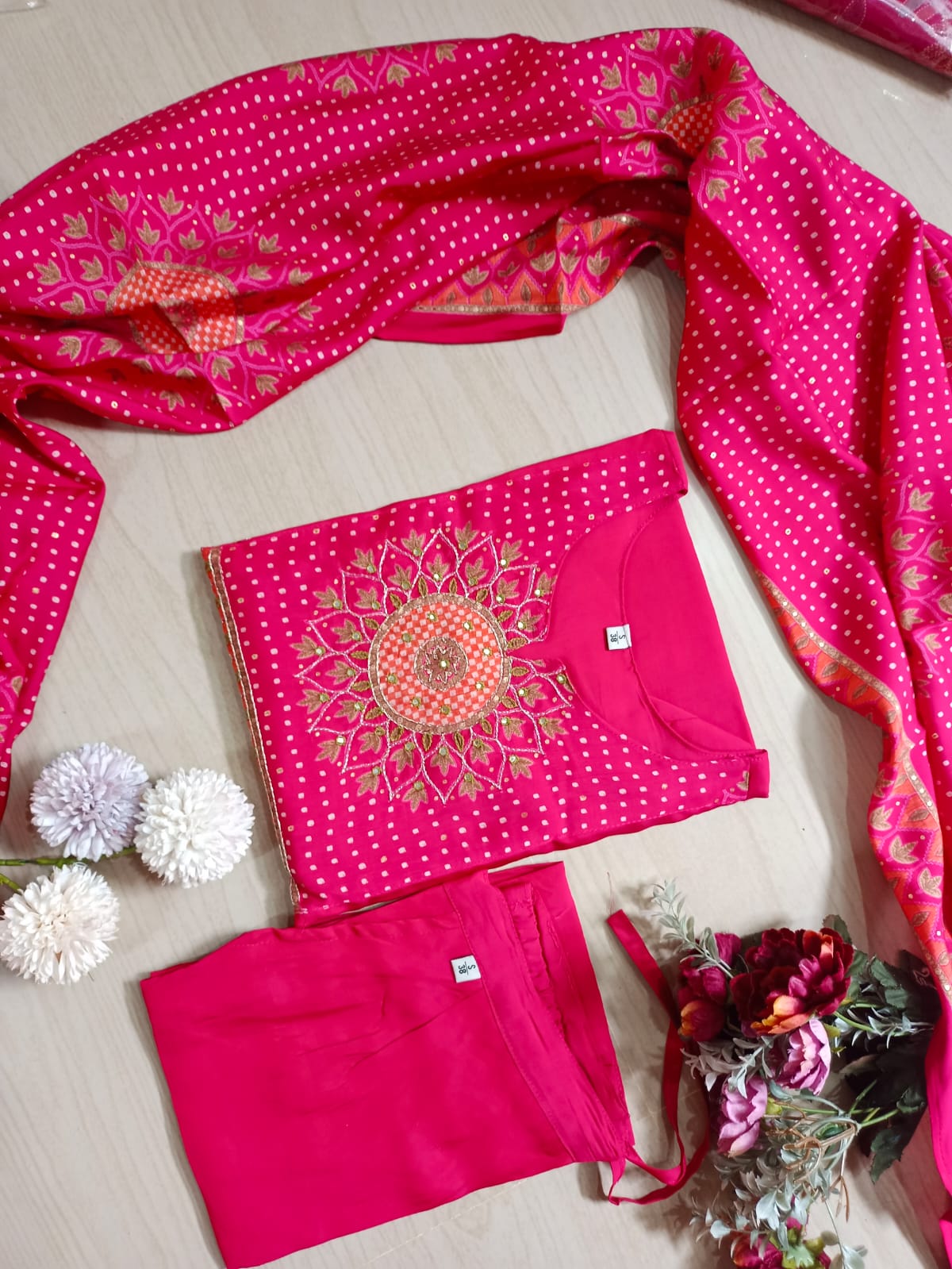 Premium Modal Chanderi Silk Kurti - CSK04