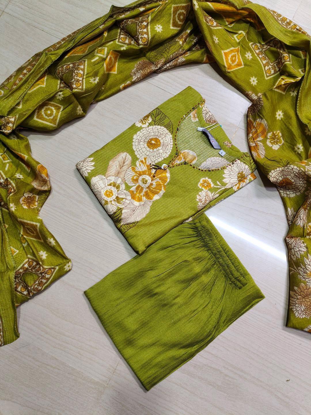 Premium Shiny Vetican Silk Kurti SVK01
