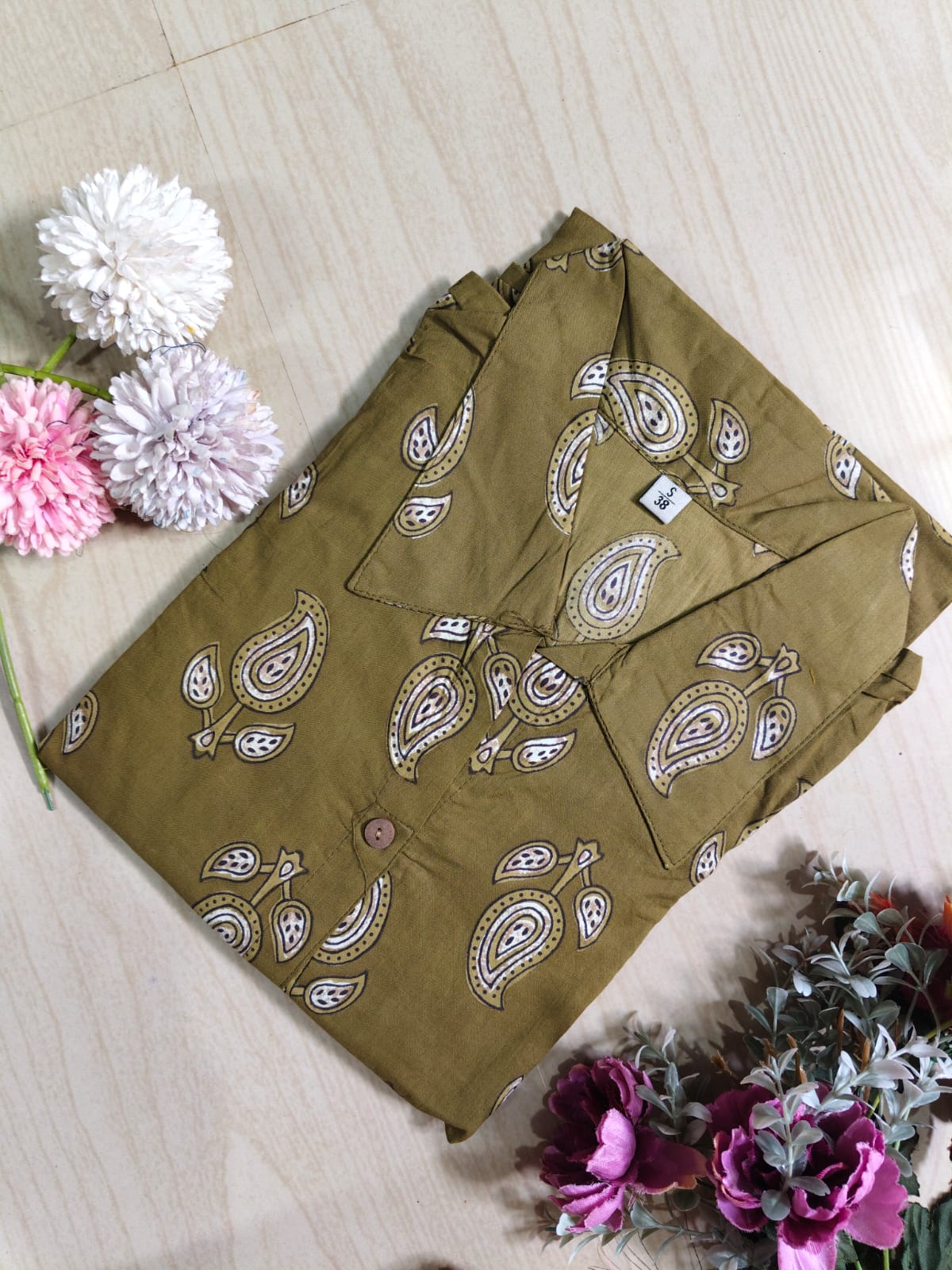 Cotton collar neck Frock CCF15