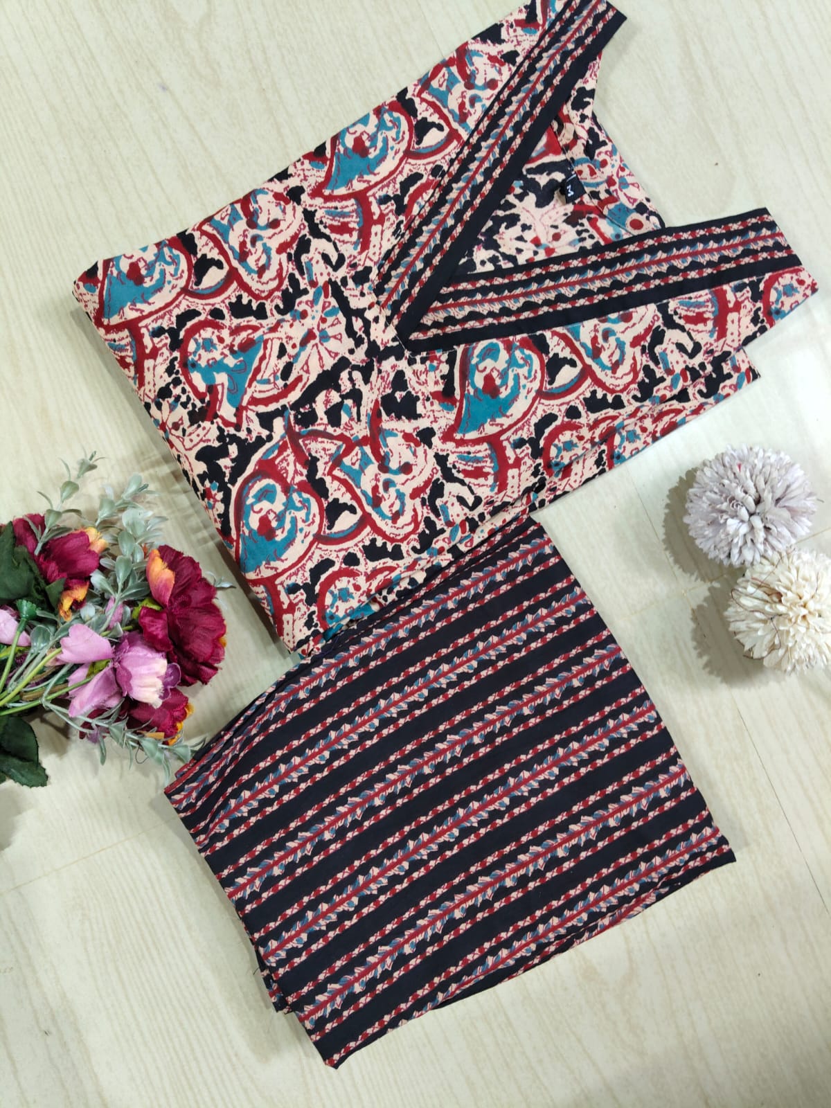 V neck Kurthi with Pant ALN20