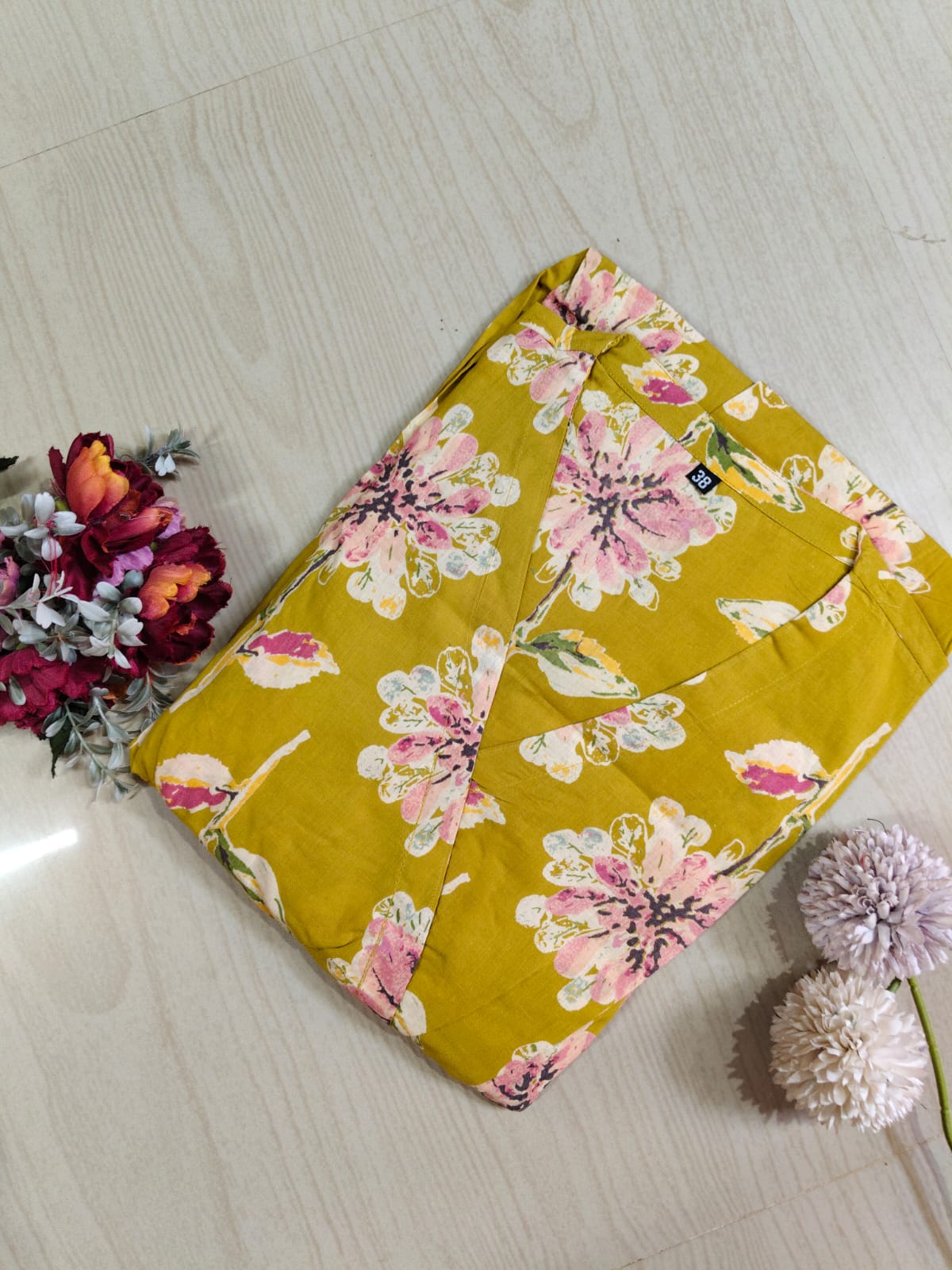 Cotton Floral Frock - CFF21