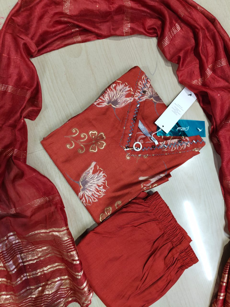 Premium Shiny Vetican Silk Kurti - SVK22