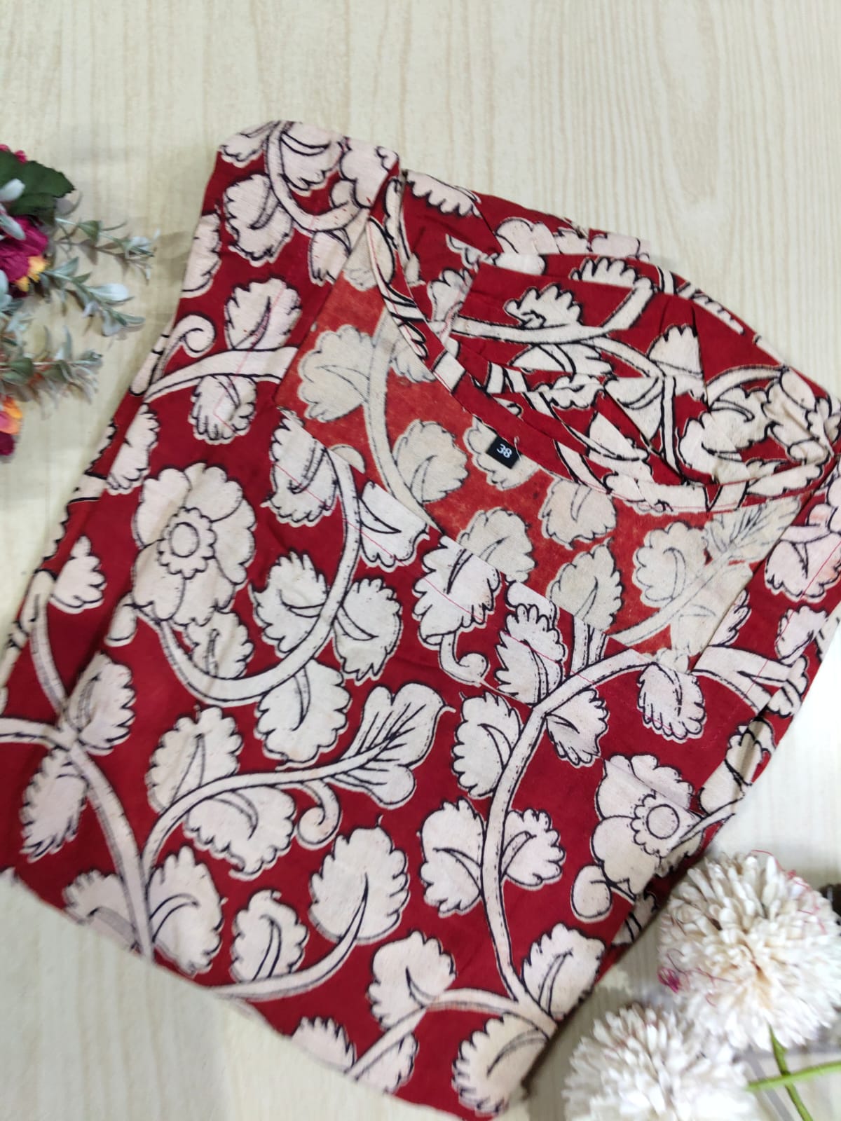 Kalamkari Anarkali Frock KAF22