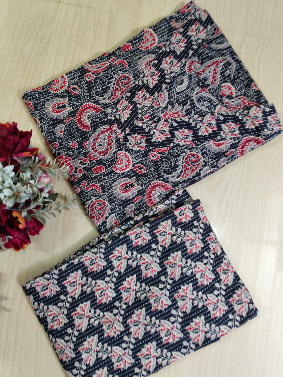 V neck Kurthi with Pant ALN22