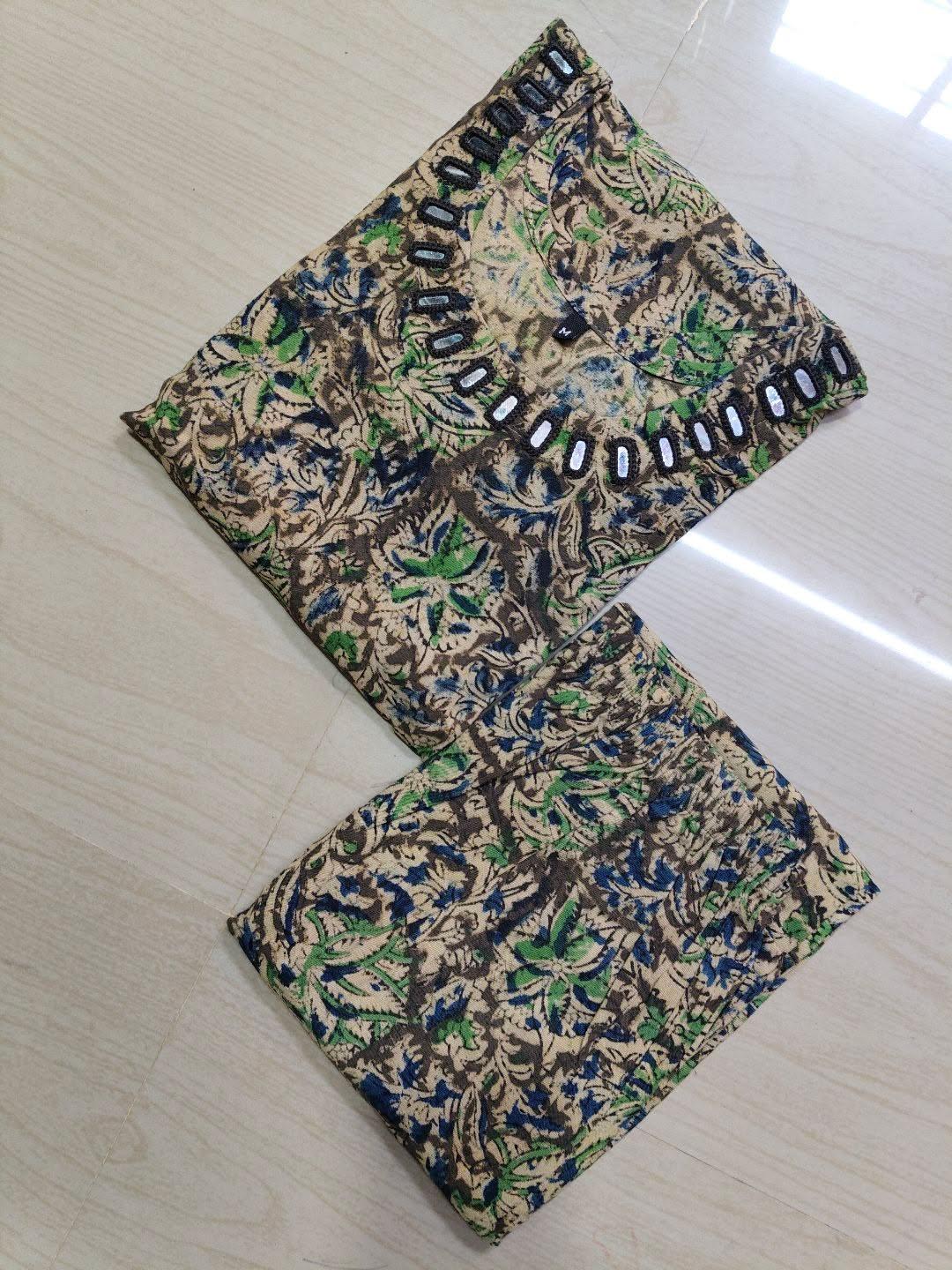 Kalamkari Kurti With Phant PKA23