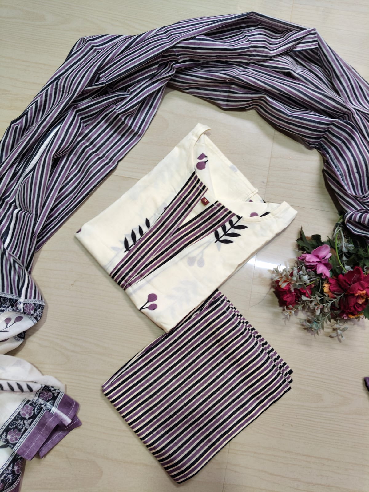 Petals Dupatta Sets FDS257
