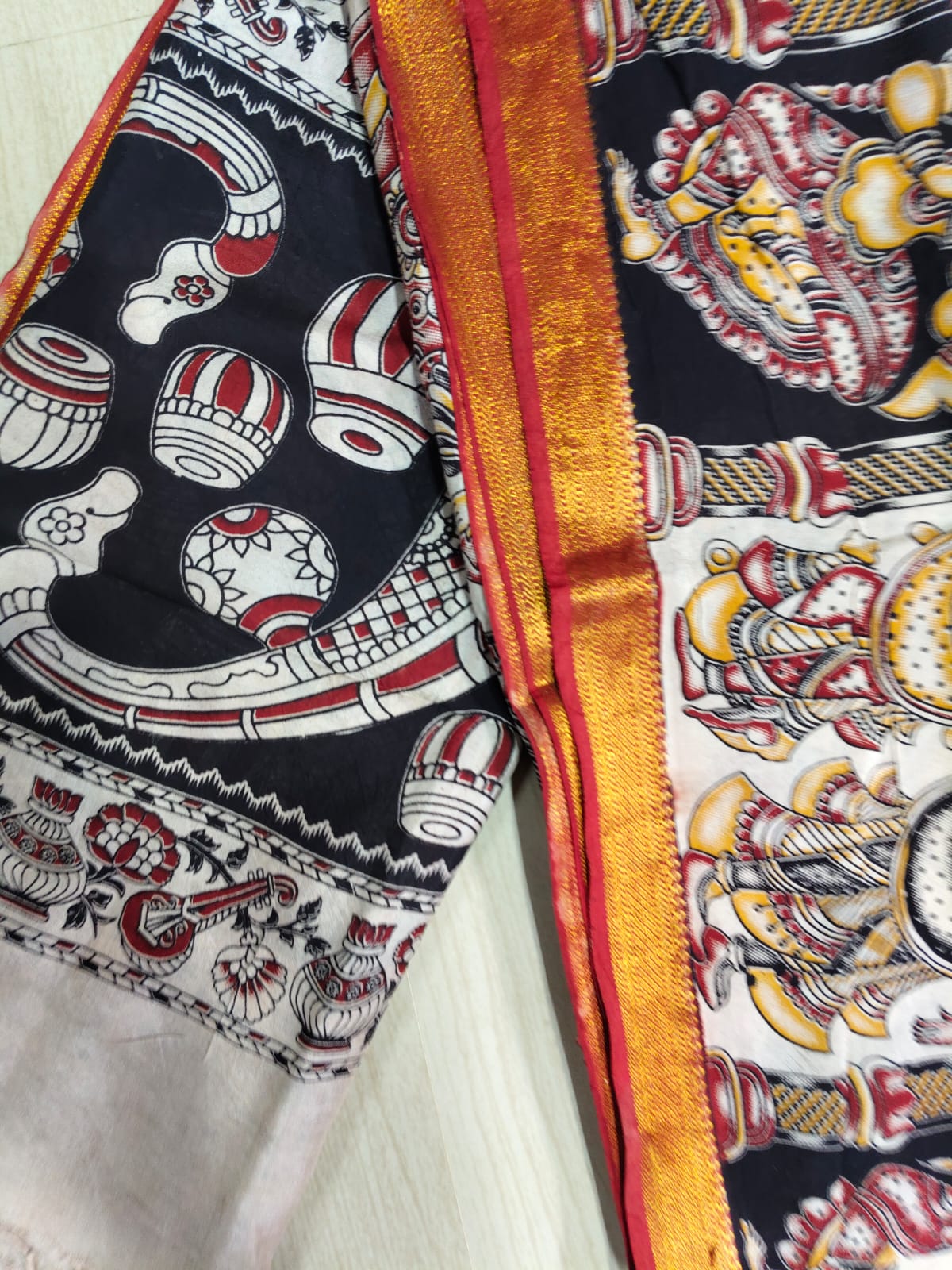 Kalamkari Pure Cotton Duppatas KCD25