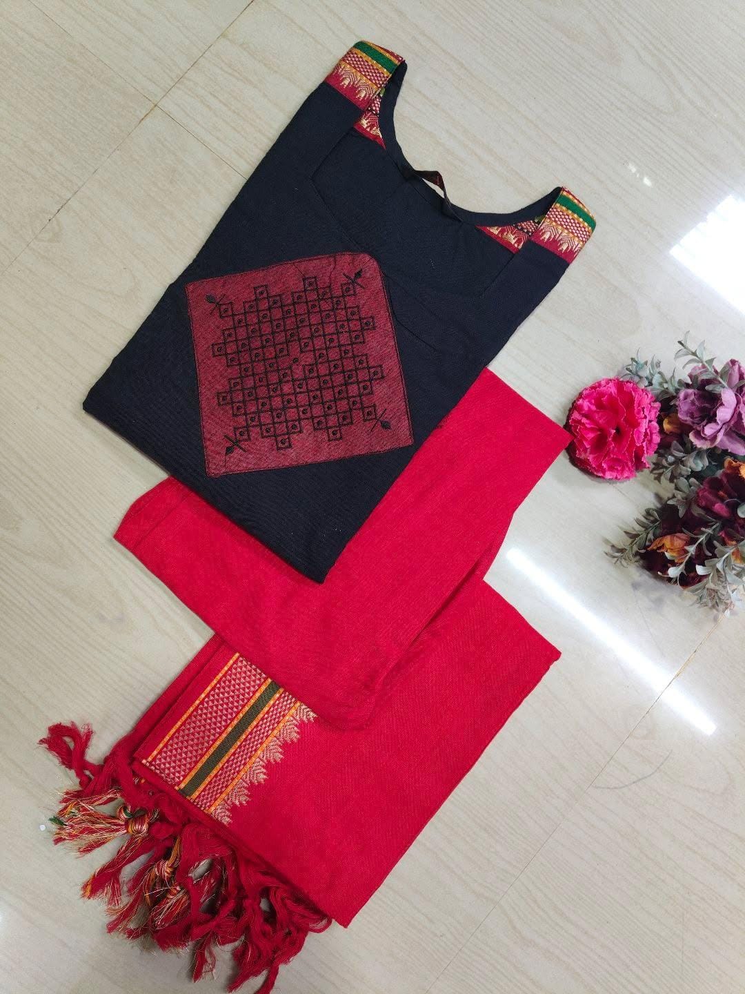 Petals Dupatta Sets FDS269