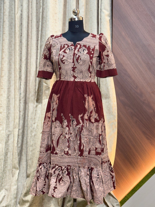 Kalamkari Frock KF26