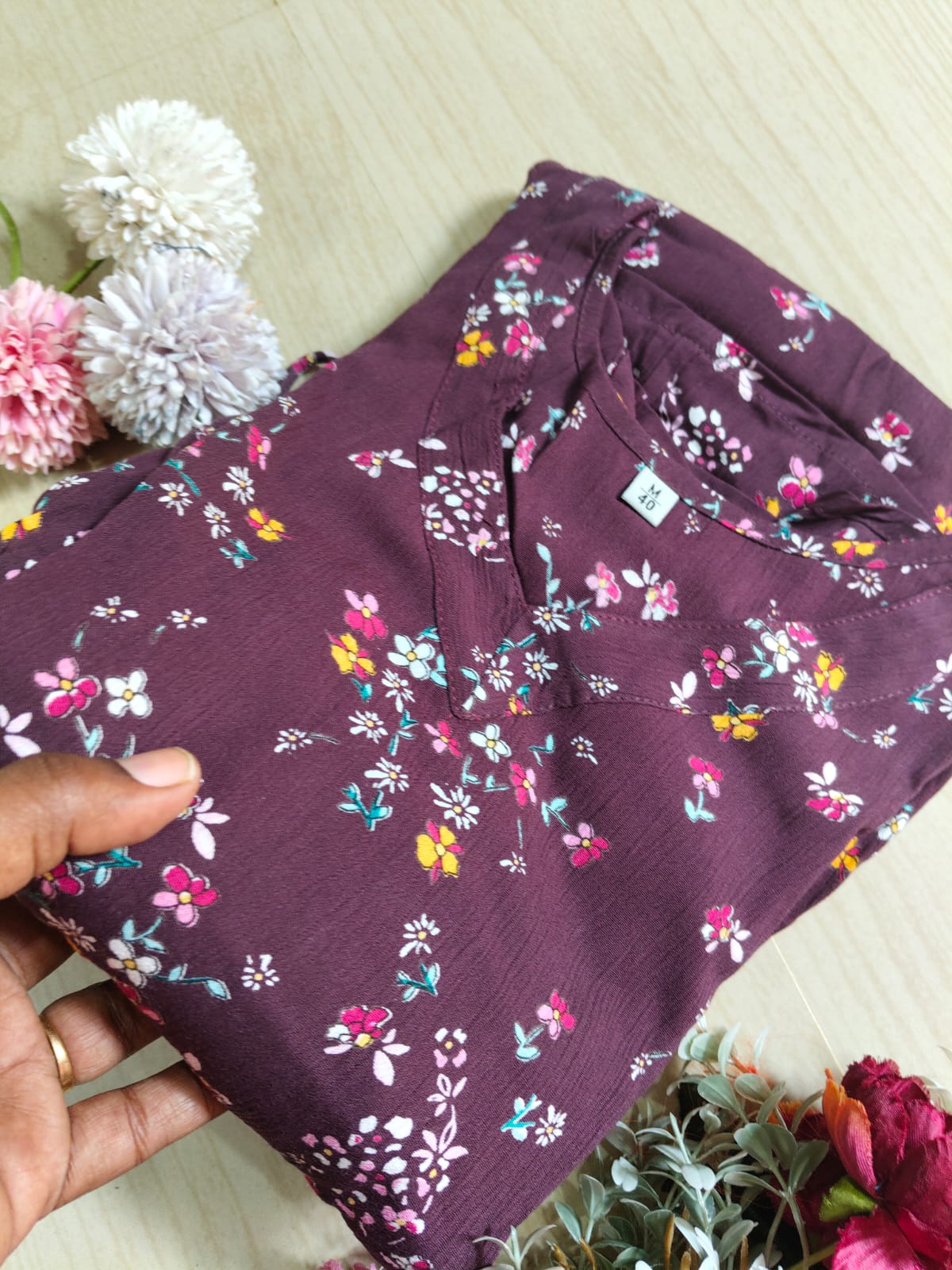 Crepe Silk Frock - CSF02