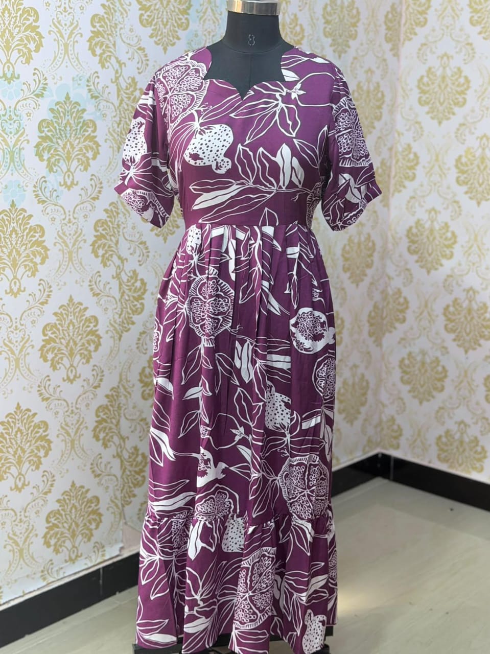 Premium Cotton Frock - CFF230