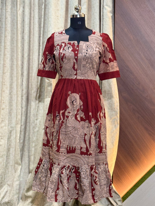 Kalamkari Frock KF30