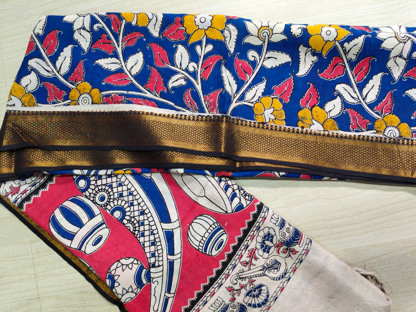 Kalamkari Pure Cotton Duppatas KCD33