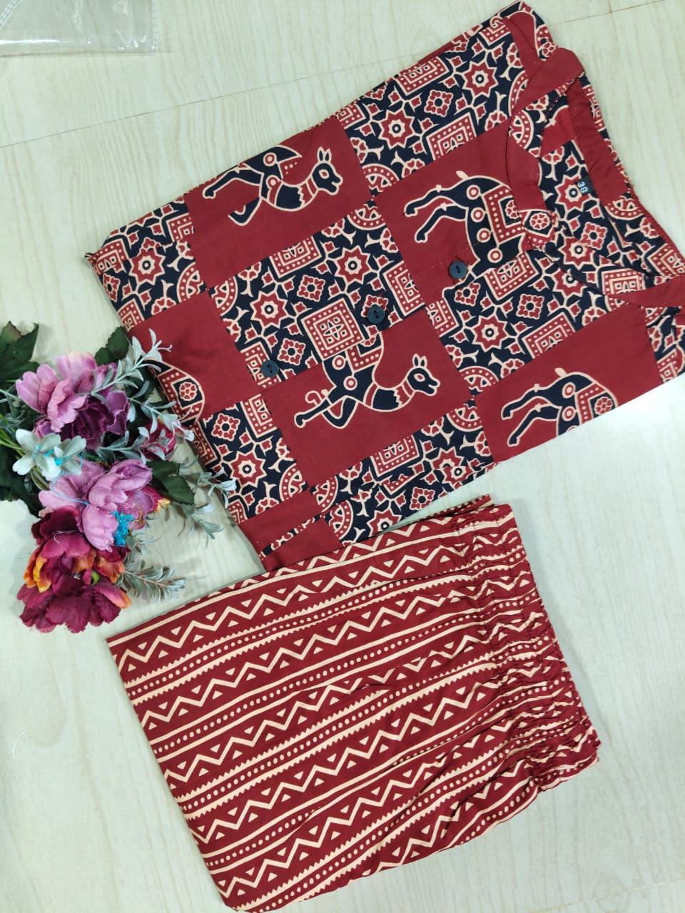 A-Line Cotton Kurti AL136