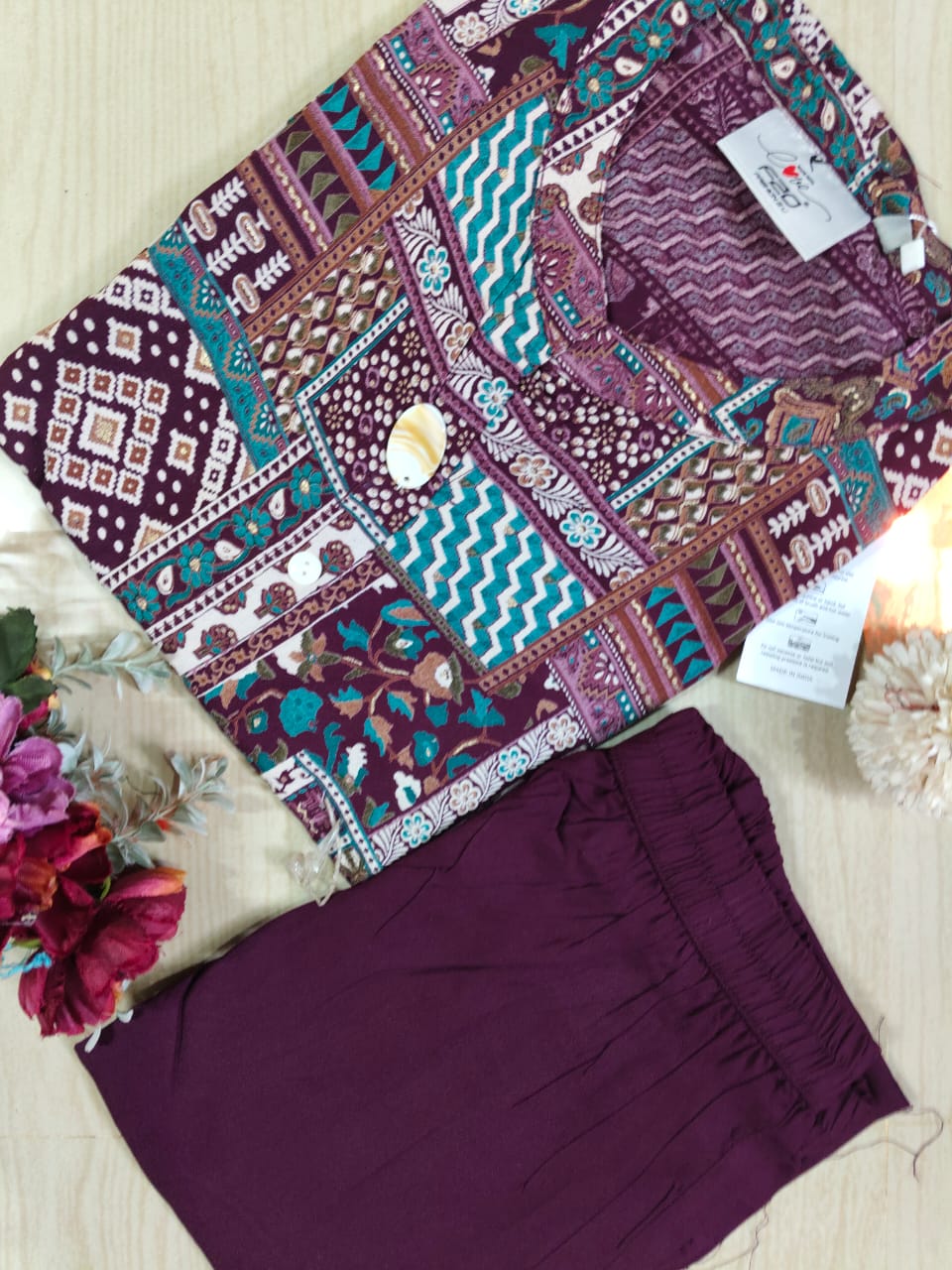 Vertican Silk Kurti - VS37