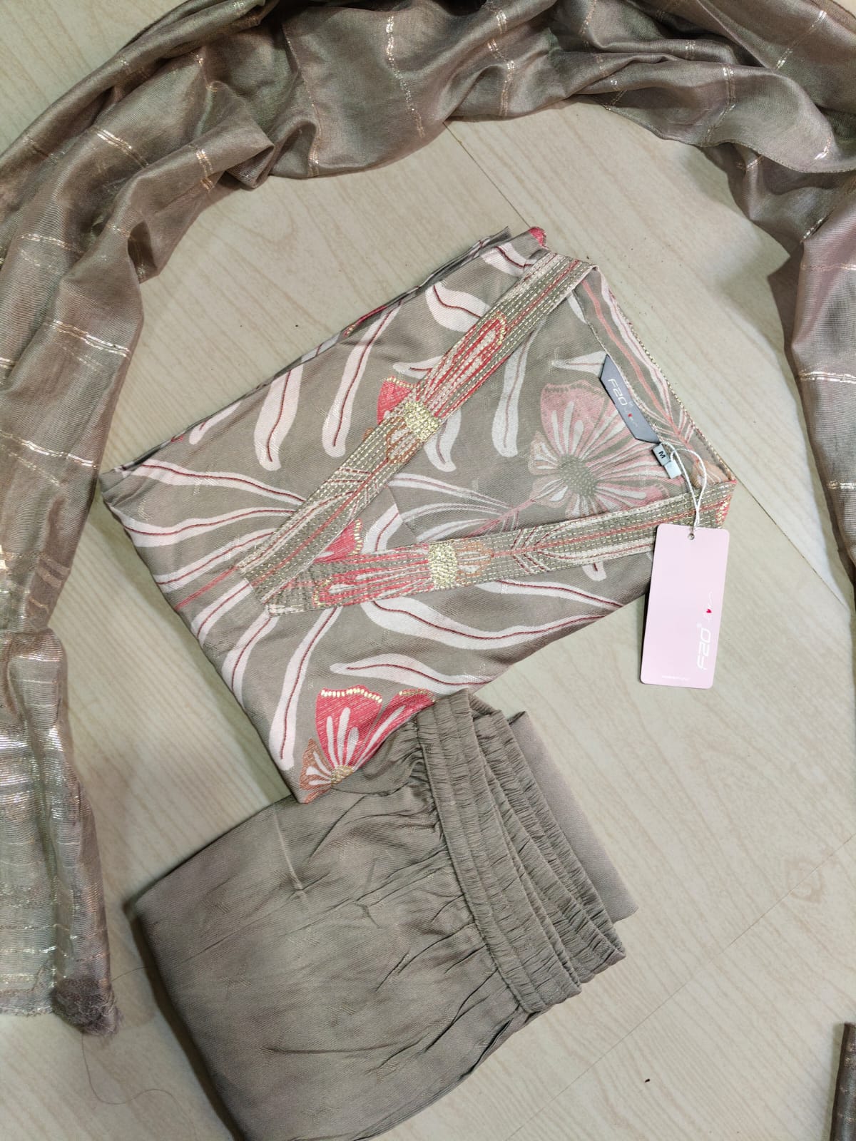 Premium Shiny Vetican Silk Kurti - SVK39