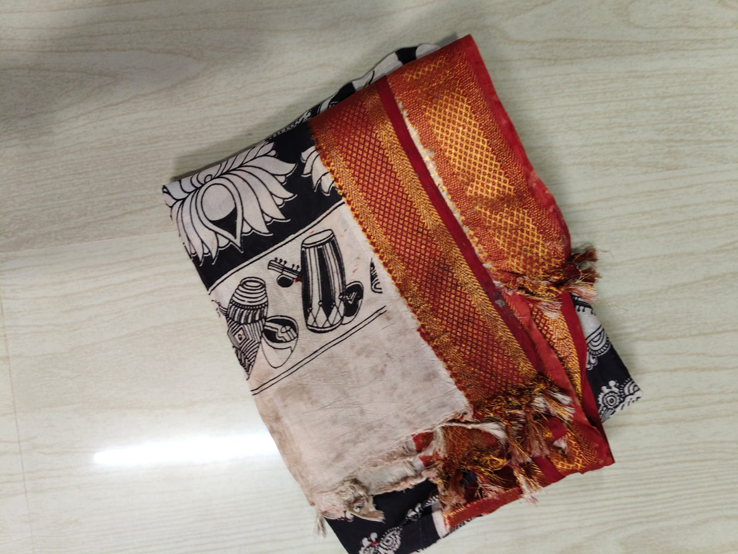 Kalamkari Pure Cotton Duppatas KCD38