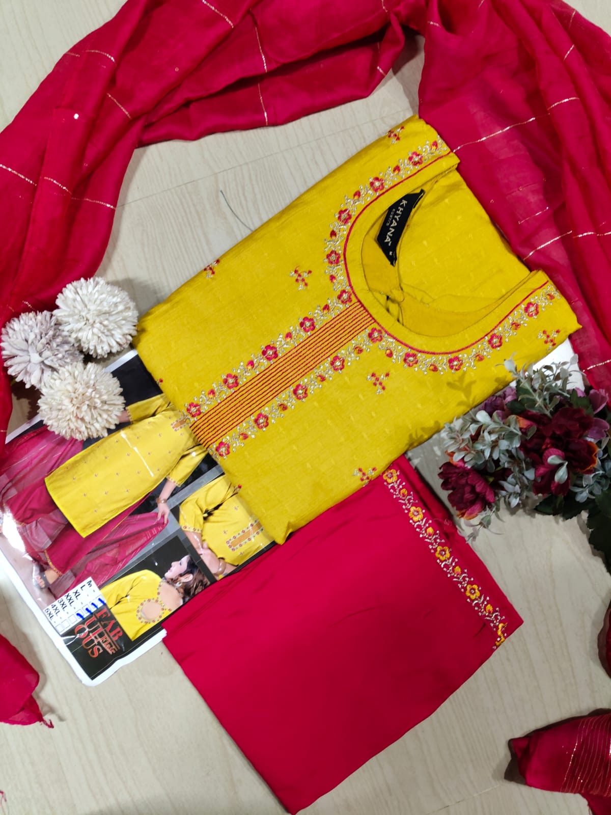 Visithra Silk Duppata Sets VDS04