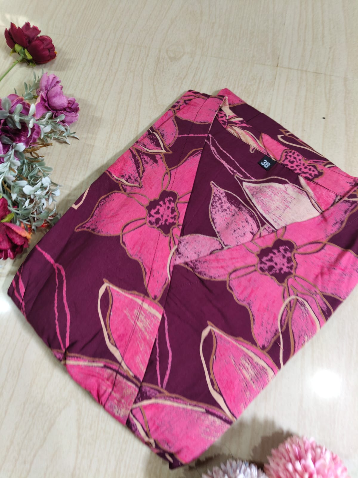 Cotton Floral Frock - CFF03