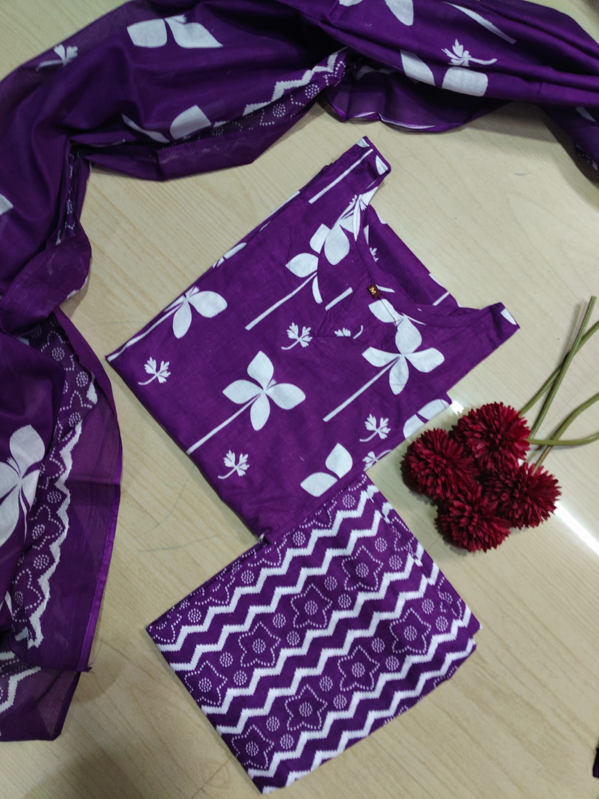 Petals Dupatta Sets FDS03