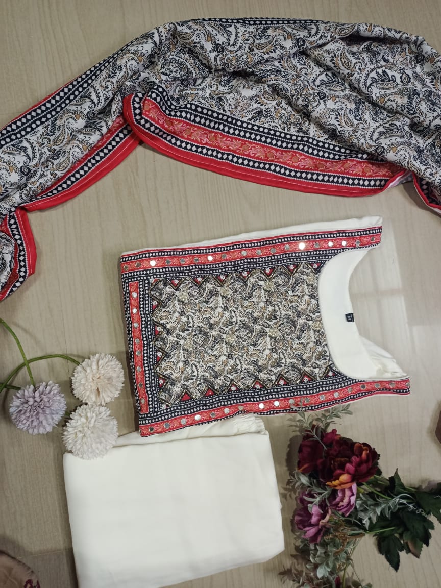 Muslin Silk Kurti - KKL03