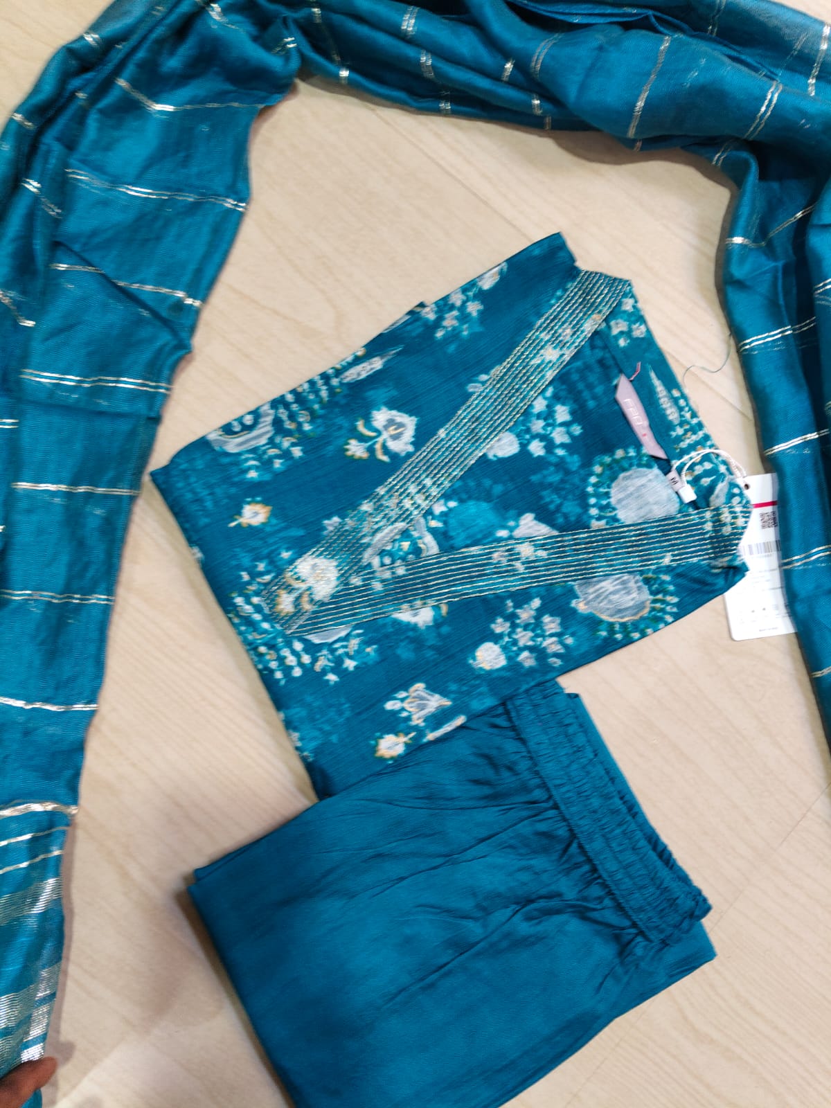 Premium Shiny Vetican Silk Kurti - SVK43