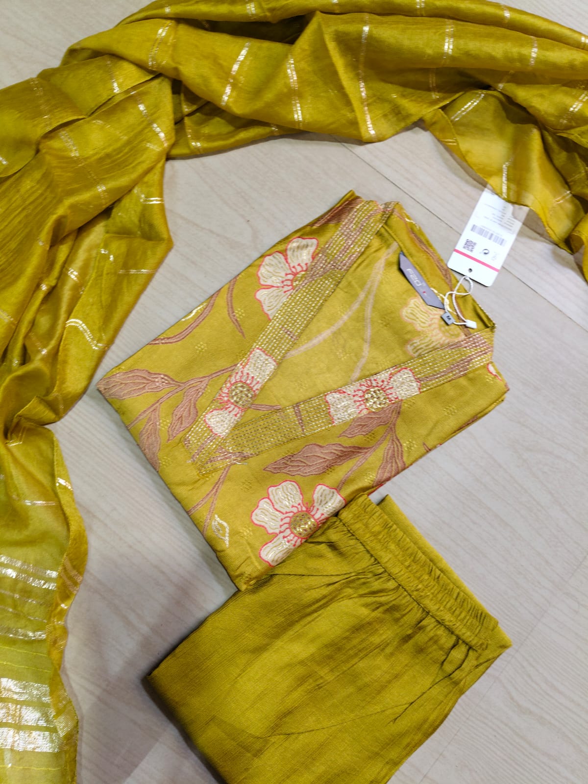 Premium Shiny Vetican Silk Kurti - SVK44