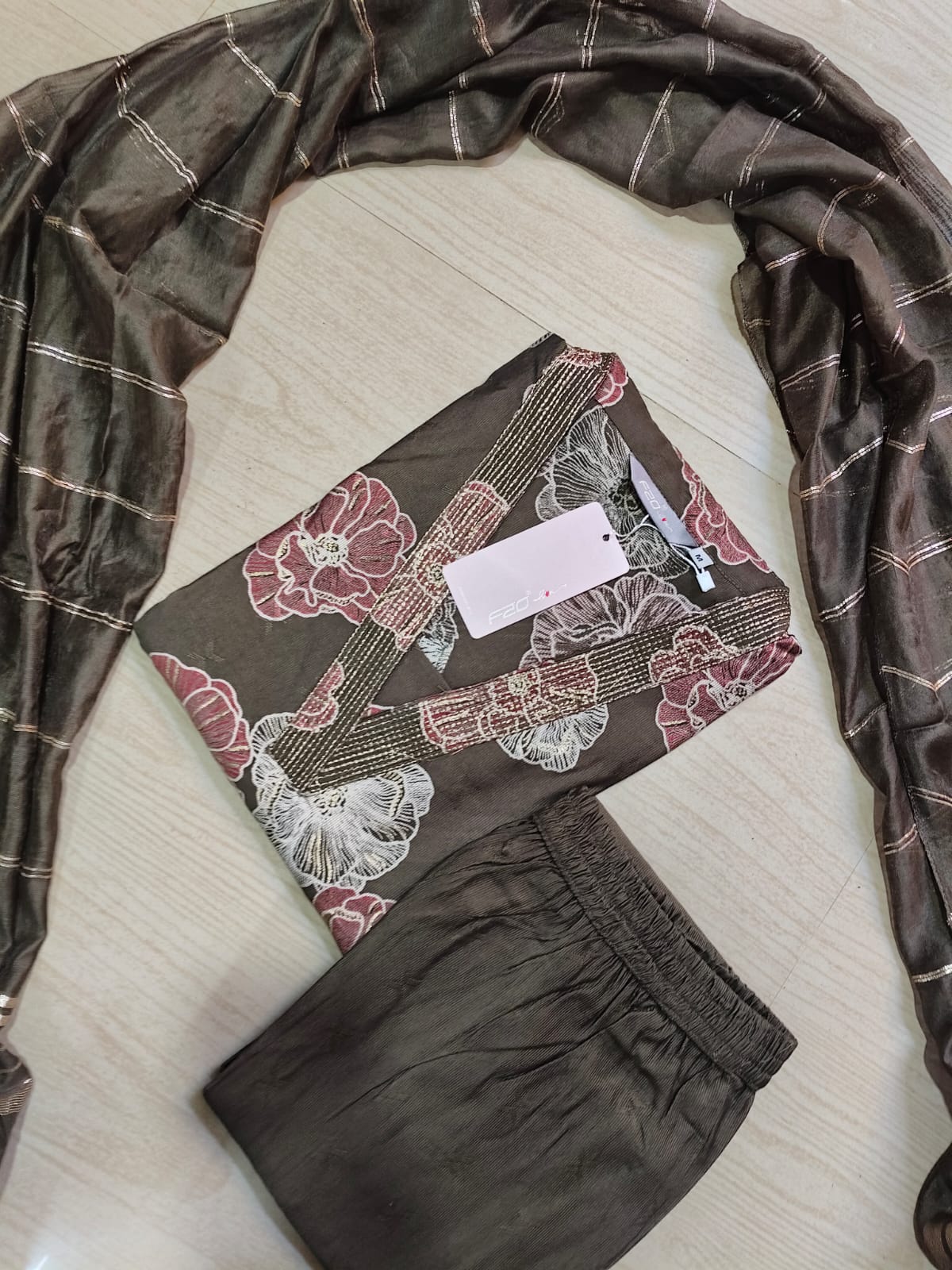 Premium Shiny Vetican Silk Kurti - SVK45