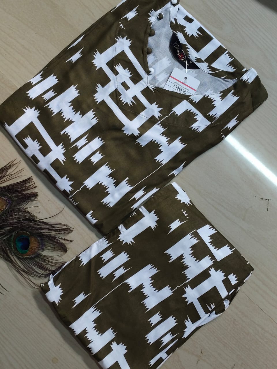 Cotton Capsule Kurti - PK246